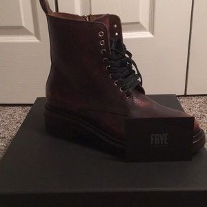 frye alice combat boots